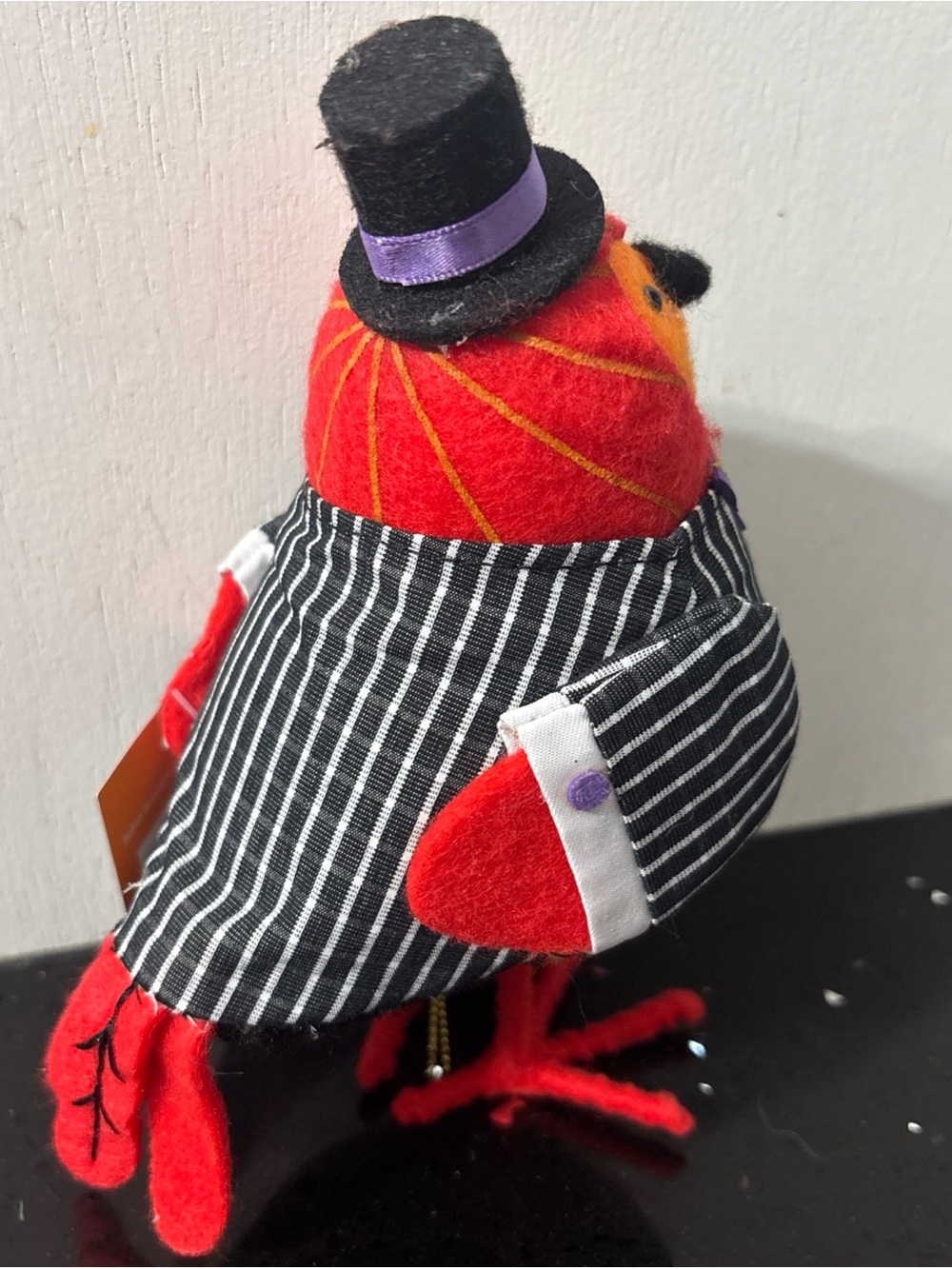 Target Hyde & Eek 2024 Plush Bird fall Halloween Orange nwt - Picture 3 of 3